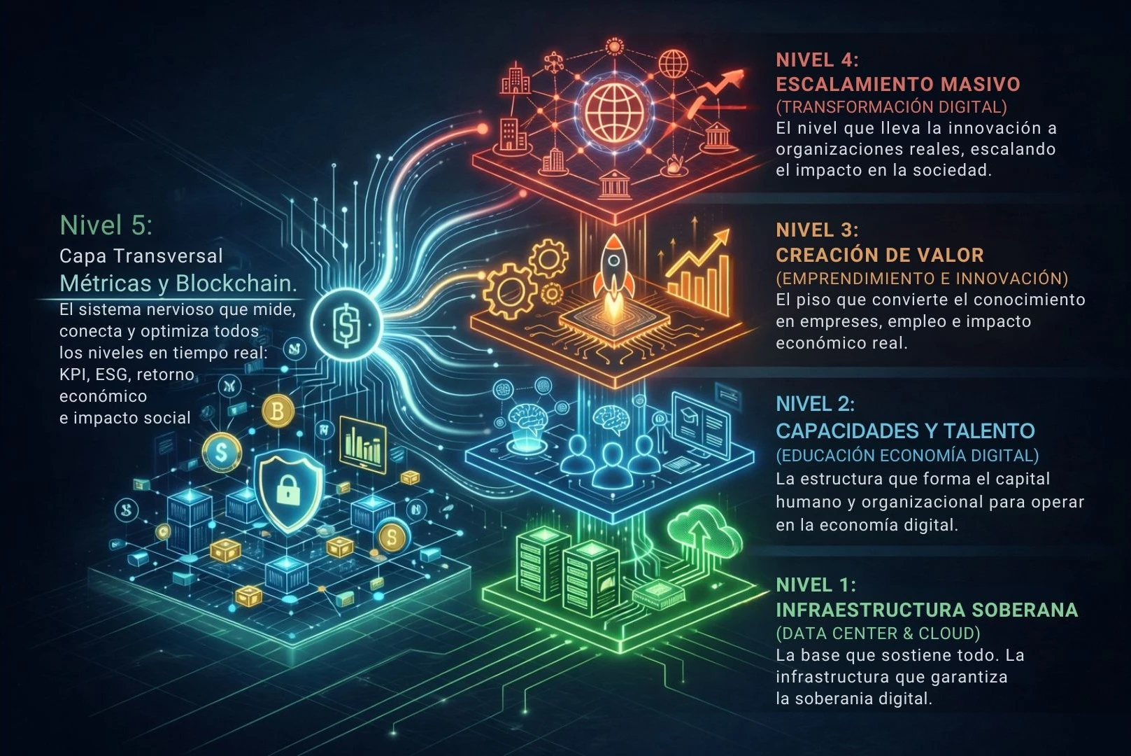 Tecnología digital, inteligencia artificial y transformación impulsada por EconoBytes